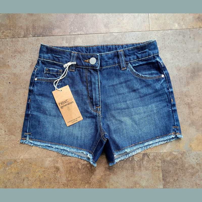 Next girls denim shorts online